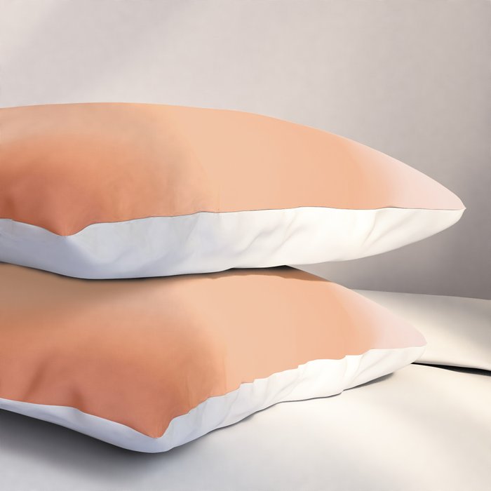 Terracotta Mountains Pillow Sham Gallery Image 3