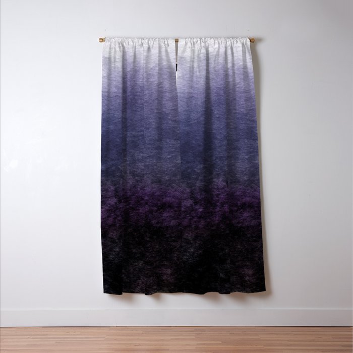 Abstract Horizon Fade VII Window Curtain Gallery Image 3