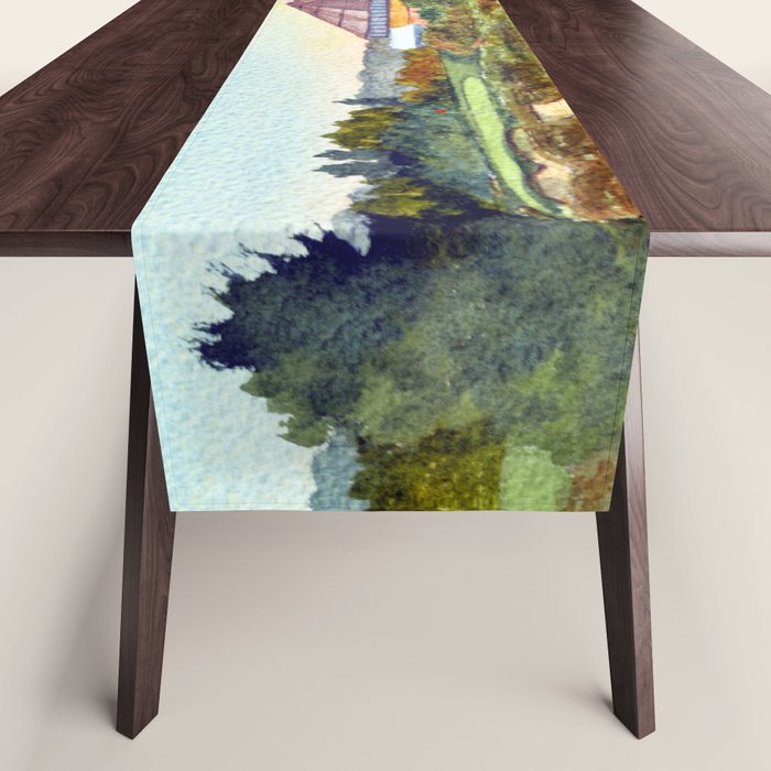 Montauk Downs State Park Golf Course New York Table Runner Gallery Image 1