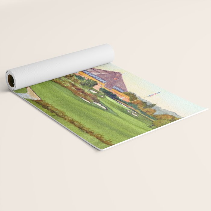 Montauk Downs State Park Golf Course New York Yoga Mat Gallery Image 2