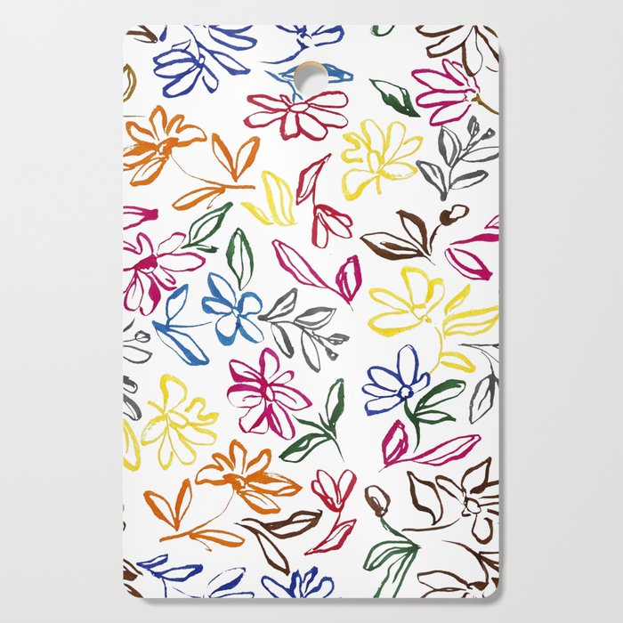 Picasso Dancing Flowers Cutting Board Gallery Image 1
