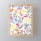 Picasso Dancing Flowers Mini Art Print Gallery Image 1