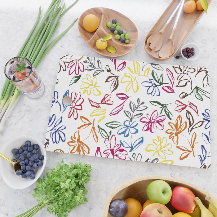 Picasso Dancing Flowers Cutting Board Gallery Image 2