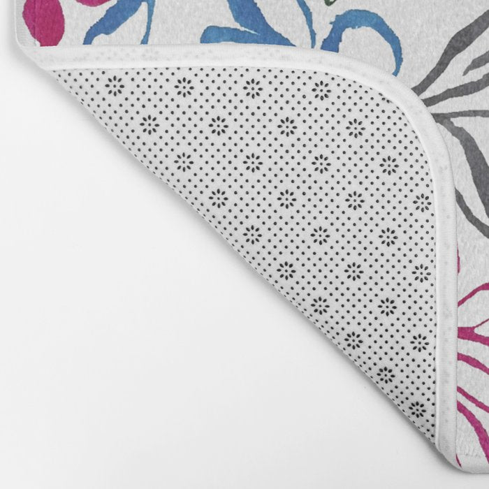 Picasso Dancing Flowers Bath Mat Gallery Image 2