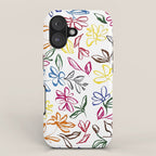 Picasso Dancing Flowers iPhone Case Gallery Image 1