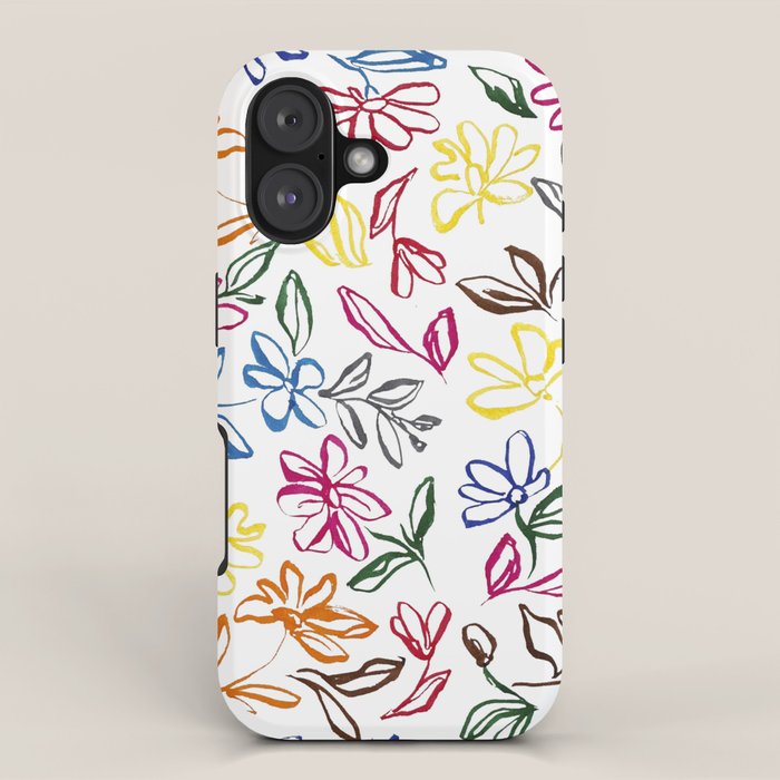 Picasso Dancing Flowers iPhone Case Gallery Image 1