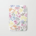 Picasso Dancing Flowers Bath Mat Gallery Image 1