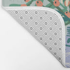 Colorful Summer Vase  Bath Mat Gallery Image 2