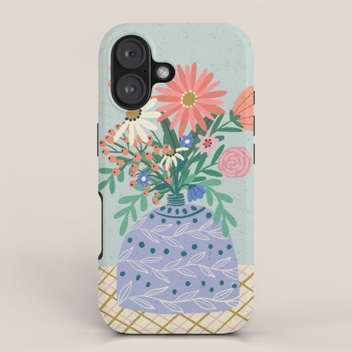 Colorful Summer Vase  iPhone Case Gallery Image 1