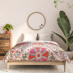 Lakai Suzani Uzbekistan Central Asian Embroidery Print Comforter Gallery Image 3