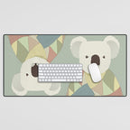 Whimsical Koala II Desk Mat Gallery Image 1