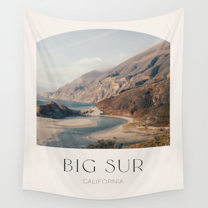 Big Sur California Wall Tapestry Gallery Image 4