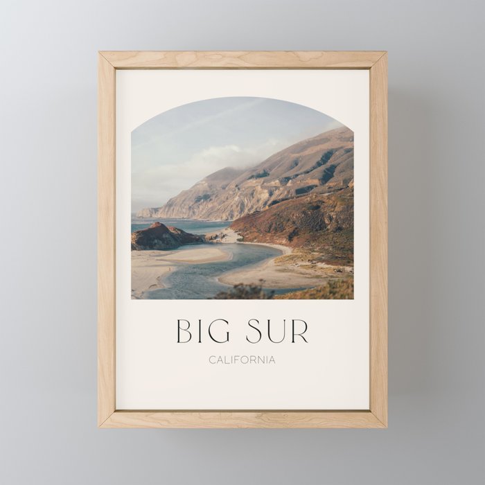 Big Sur California Mini Art Print Gallery Image 1