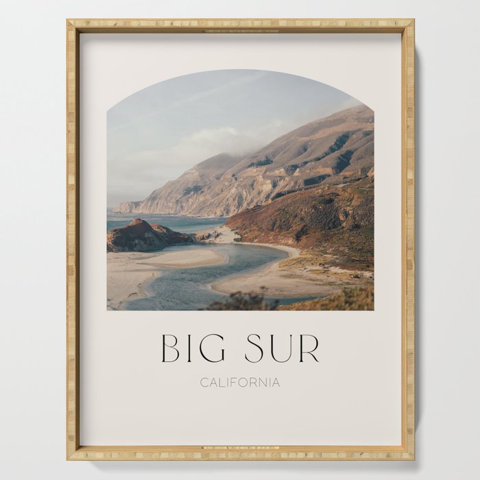 Big Sur California Serving Tray Gallery Image 1