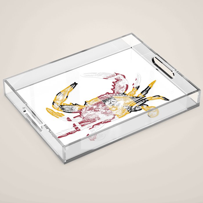 Maryland Crab Acrylic Tray Gallery Image 1