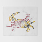 Maryland Crab Throw Blanket Gallery Image 2