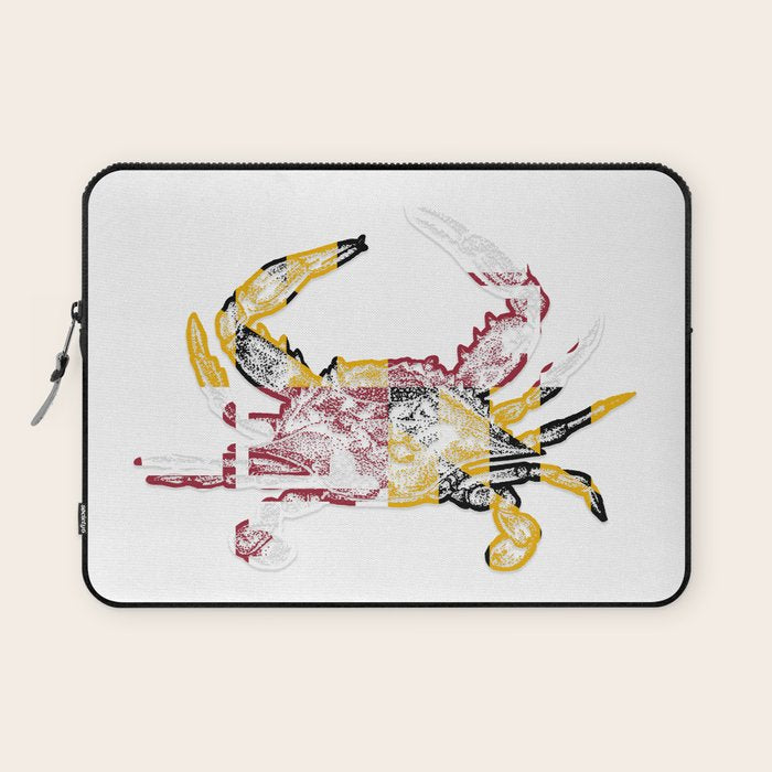 Maryland Crab Laptop Sleeve Gallery Image 1