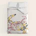 Maryland Crab Duvet Cover Gallery Image 6