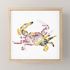 Maryland Crab Mini Art Print Gallery Image 1