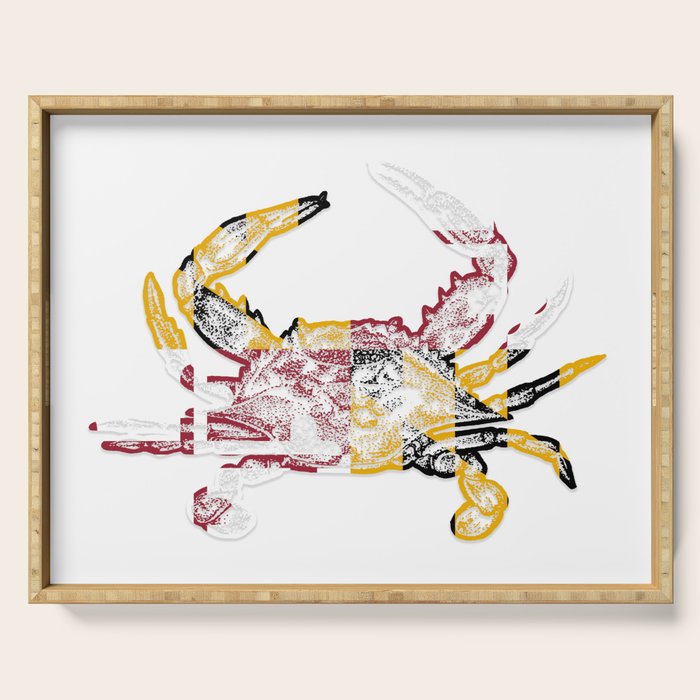 Maryland Crab Serving Tray Gallery Image 1