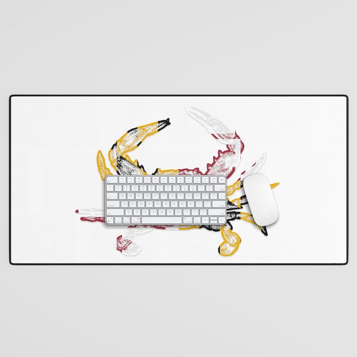 Maryland Crab Desk Mat Gallery Image 1