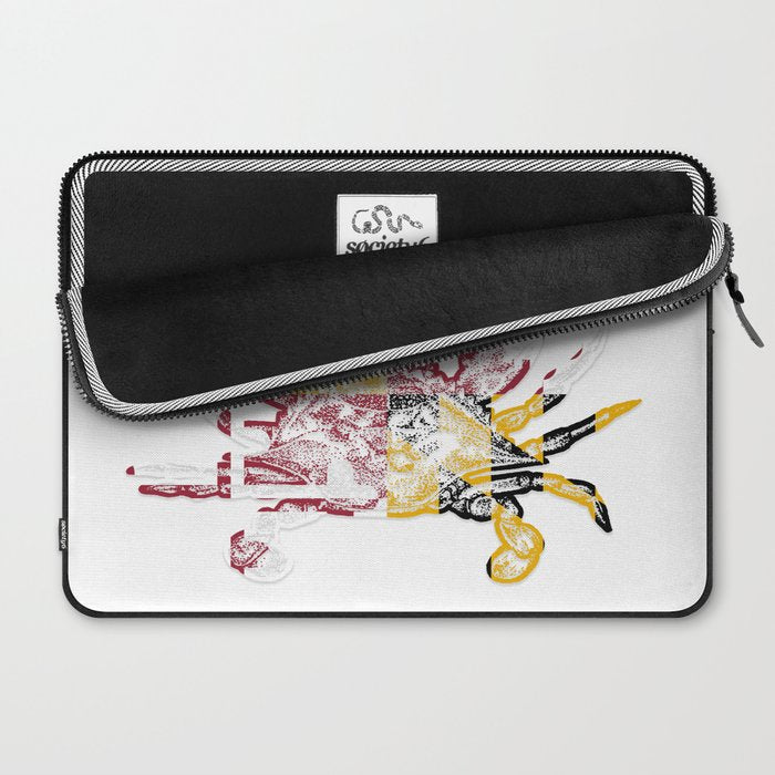 Maryland Crab Laptop Sleeve Gallery Image 2