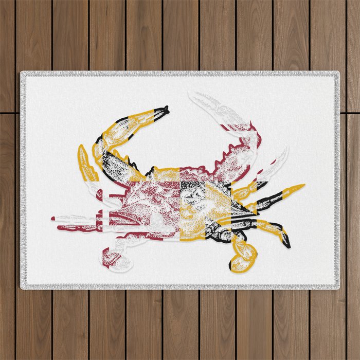 Maryland Crab Outdoor Rug Gallery Image 1