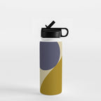 Circular Abstract IX Water Bottle Gallery Image 1