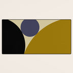 Circular Abstract IX Desk Mat Gallery Image 3