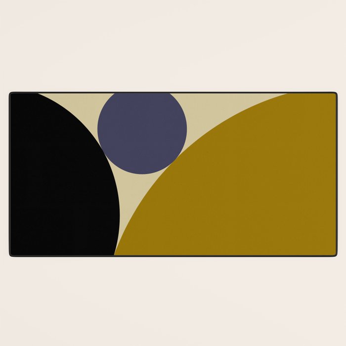 Circular Abstract IX Desk Mat Gallery Image 3