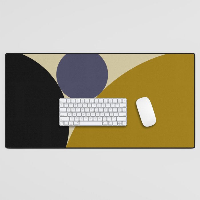 Circular Abstract IX Desk Mat Gallery Image 1