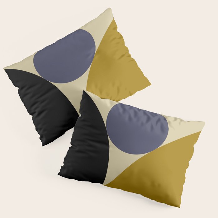 Circular Abstract IX Pillow Sham Gallery Image 1