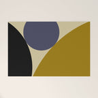 Circular Abstract IX Welcome Mat Gallery Image 1