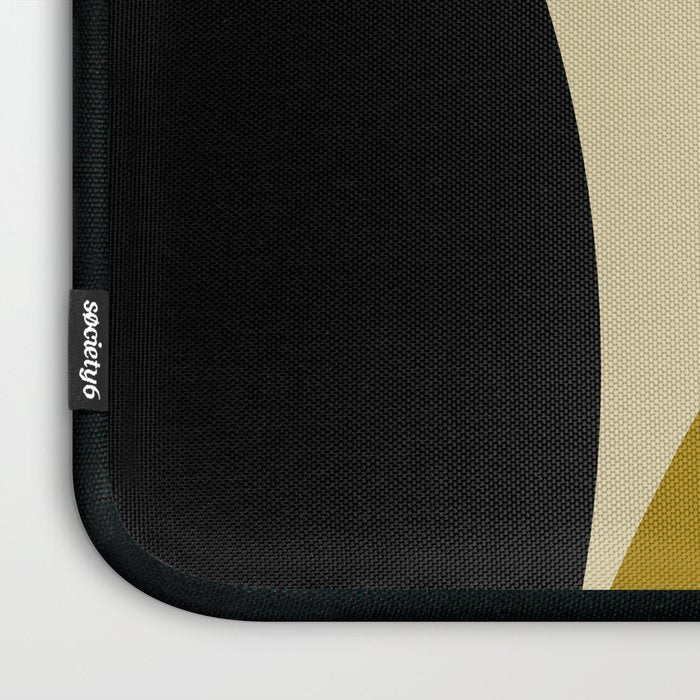 Circular Abstract IX Laptop Sleeve Gallery Image 3