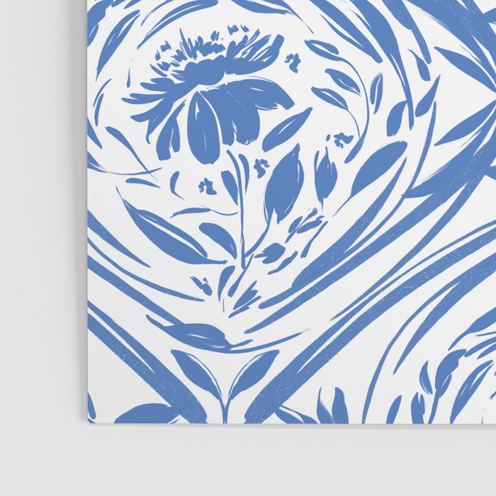 Floral pleasure pattern BW Poster Gallery Image 3