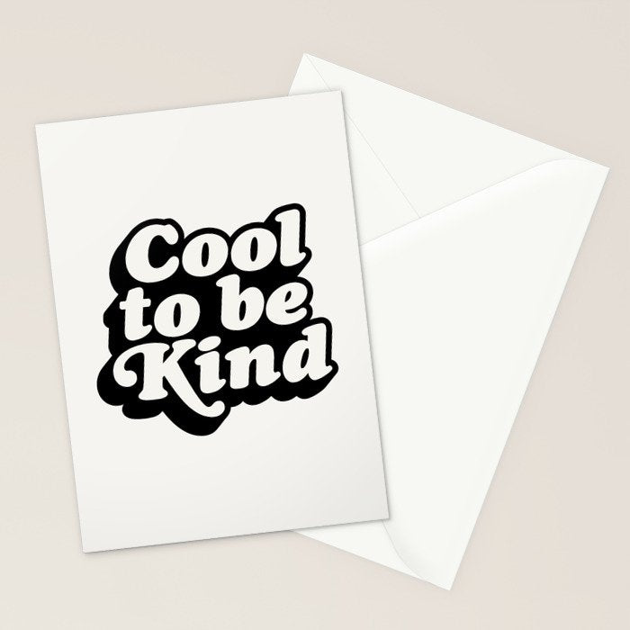 Cool to Be Kind Stationery Card Gallery Image 2