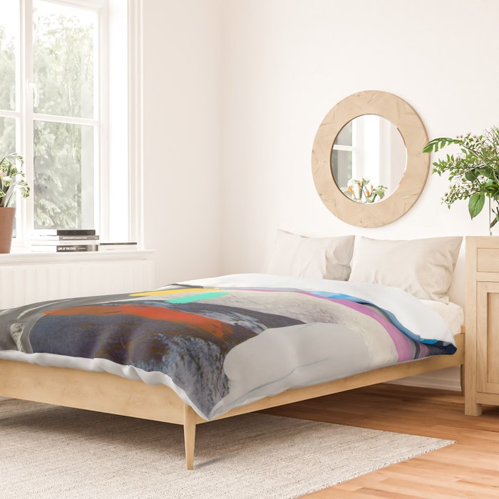 Composition 763 Duvet Cover Gallery Image 2