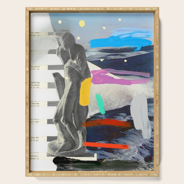 Composition 763 Serving Tray Gallery Image 1