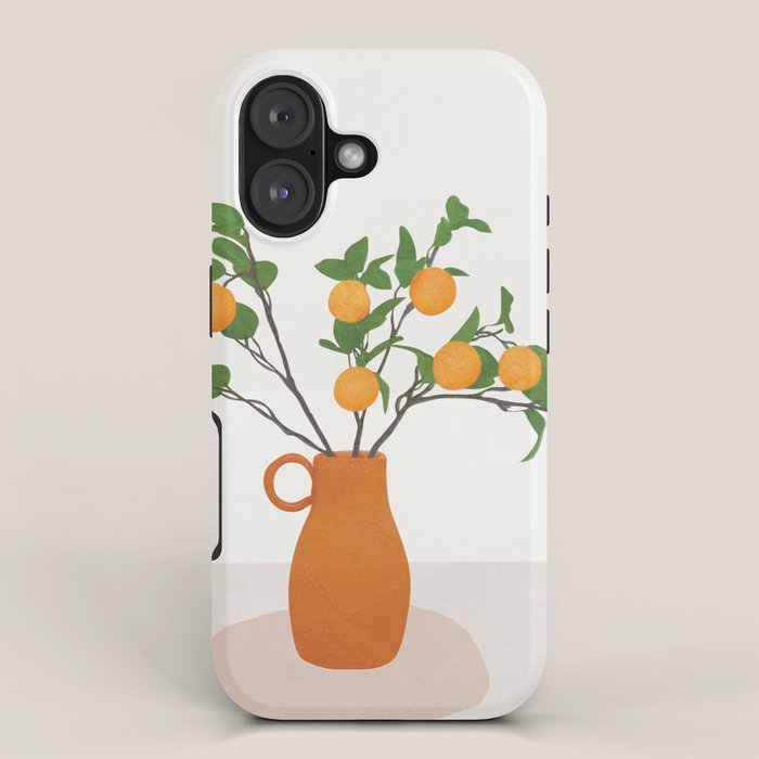 Orange Branches iPhone Case Gallery Image 1