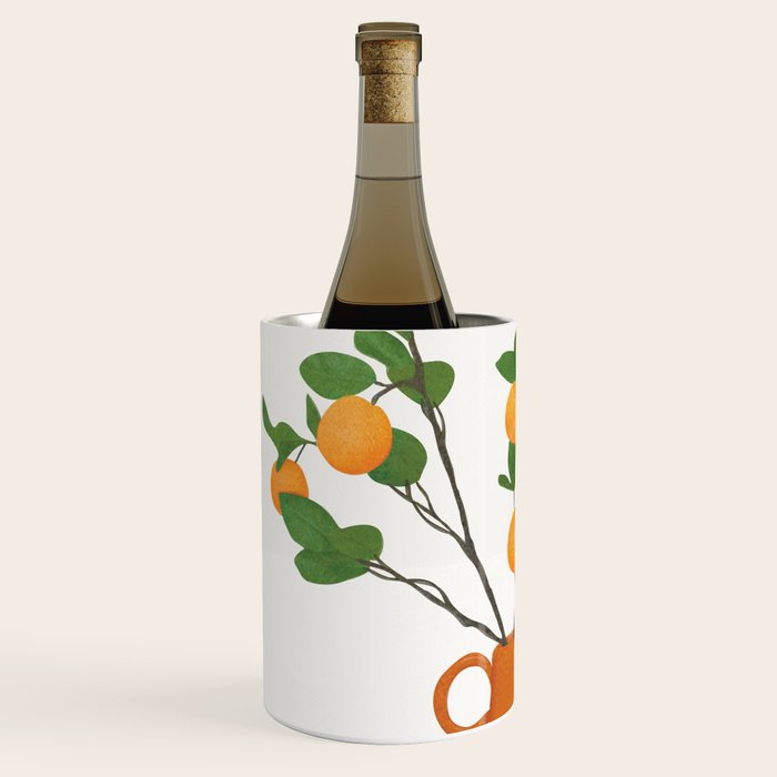 Orange Branches Wine Chiller Gallery Image 2