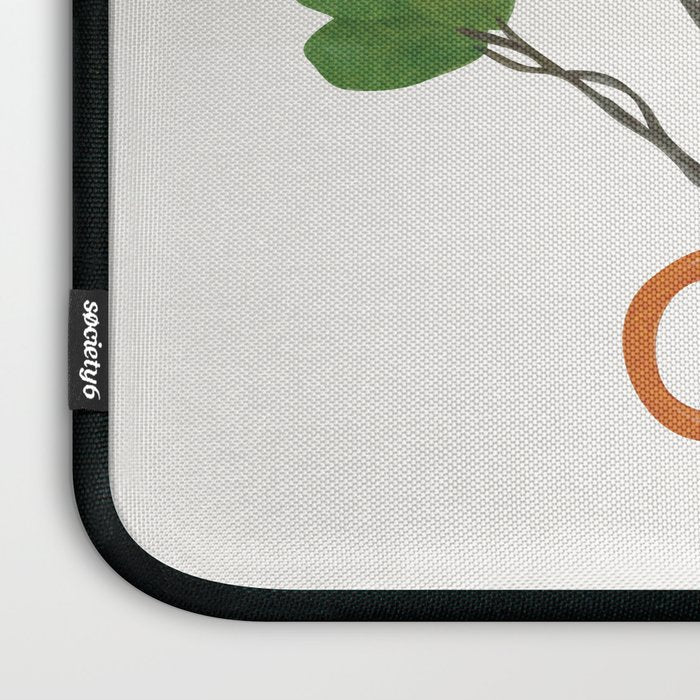 Orange Branches Laptop Sleeve Gallery Image 3