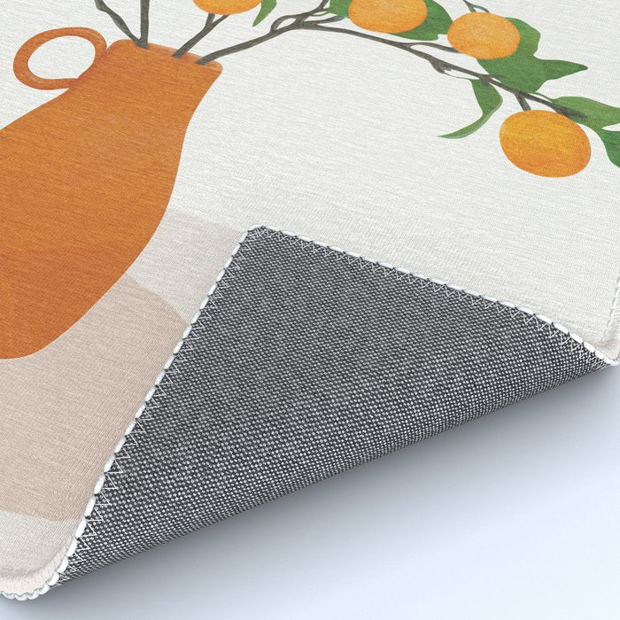 Orange Branches Rug Gallery Image 4