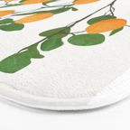 Orange Branches Bath Mat Gallery Image 3