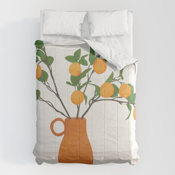 Orange Branches Comforter Gallery Image 6