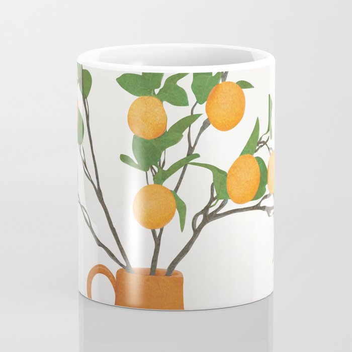 Orange Branches Coffee Mug Gallery Image 4