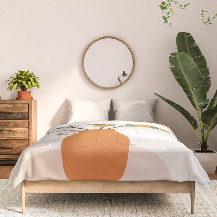 Orange Branches Comforter Gallery Image 3