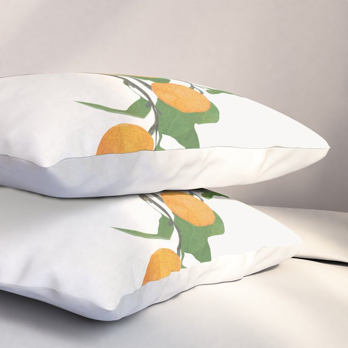 Orange Branches Pillow Sham Gallery Image 3
