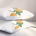 Orange Branches Pillow Sham Gallery Image 3