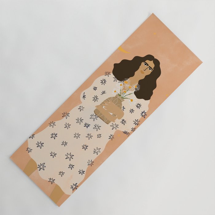 Dreams And Flowers Yoga Mat Gallery Image 1