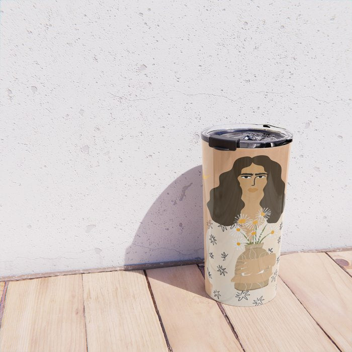 Dreams And Flowers Travel Mug Gallery Image 4